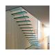 Aluminum Laminated Glass Guardrail 8mm 10mm Balcony Tempered Glass Railing