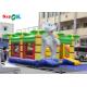Cute Zoo Theme Inflatable Bouncing Castles Jumping House Inflable Bouncer Slide Games For Kids