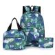 Trendy Large Capacity Printing Kids Backpack Set Cute Shoulder Bag