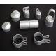 ASTM A392 standard chain link fence accessories, brace bands | post cap | sleeves | tension bar