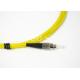 FC / PC-FC / APC Singlemode Simplex 3.0mm 5m Optical Fiber Patch Cord Cable