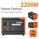Pure Sine Wave 2200W Emergency Portable Power Station Powerstation 2200 Watt