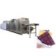 50g 100g 150g Chocolate Bar Production Line With Crushed Nuts Feeder