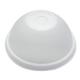 90mm Fake Dome Disposable Eco Friendly Natural Sugarcane Fiber Pulp Slide Open Cup Lids For Coffee Shop