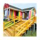 Customized Color Apartment Holiday Cottage Villa Bach Container House Prefab Tiny Home