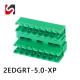 SHANYE BRAND 2EDGRT-5.0 5.0mm pitch hot sale pluggable terminal blocks male female for pcb made in china