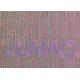 Pink Color Metal Glass Laminated Wire Mesh Fabric For Decoration Design