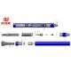 1.0 - 2.5Mpa Working Pressure Airdrill Hammers And Bits , QD35A Dhd 360 Hammer