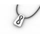 Tagor Jewelry Top Quality Trendy Classic 316L Stainless Steel Necklace Pendant ADP159