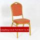 Stylish Velvet Dining Chairs Gold Legs For Banquet / Dinner Party