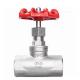 304/316 Stainless Steel ANSI Female Thread Globe Valve Direct Supply with Nominal Pressure