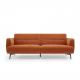 9508 Hotel Multifunctional Metal Leg Sofa Breathable Living Room Furniture Couch