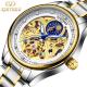 Watches men luxury brand automatic moon phase tourbillon automatic mechanical wristwatches