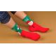 High warmth supersoft cotton socks in cartoon christmas design for lovers