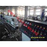 Drainage And Gas Pipe Plastic Extrusion Line , PP PE Extruder Machine