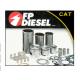 FP - IFKC7AL Cat C7 Engine Parts , Generator / Pistons / Liners Cat Excavator Parts