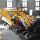 Flexible 1000kg Crawler 1T Mini Excavator 1200MM Track Length