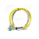 12 Core FC / APC 9 / 125 Optical Fiber Patch Cord bundle pigtail