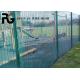 4mm Galvanized Wire Anti Climb Security Fencing For House