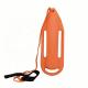 Orange HDPE Lifeguard Rescue Can Dependable Water Lifeguard Rescue Float