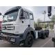 400L Aluminum Alloy Fuel Tanker 6X4 Beiben Tractor Truck Head with Engine Capacity＞8L