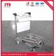ODM 250kgs Airport Luggage Trolley ISO Heavy Duty Luggage Cart