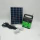 7500mah Portable Solar Power System Kit With Built In FM Radio MP3 Mini Outdoor Camping