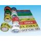 Acrylic Adhesive Printed Colored Bopp Packaging Tape For Packbox