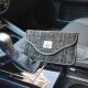 RFID Brown MONOJOY Faraday Pouch Car Keys Harris Tweed Surface RFI Shielding