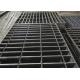 Anti Skid Low Carbon Steel Grating Plate 65x5mm For Stadium Drains