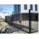 Galvanized Steel Garden Balcony Panel Metal 2.1m Wrought Iron Style Fence