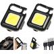 Gift Mini COB Pocket Purse Magnetic Car Flashlights Powerful 500 High Lumens Bright Rechargeable Keychain Work Light