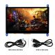 250cd/M2 7 HDMI TFT LCD Display 800x480 Capacitive Touch Screen Panel