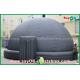 6m DIA Black Mobile Inflatable Planetarium Dome Projection Tent With Air Blower