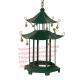 YL-L1076 Vintage Art Deco Handcrafted Pierced Pendant Lighting Lantern