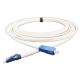 4.0mm Sc To Lc Fiber Cable LSZH Optical Cable With White Jacket