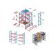 galvanized OEM Heavy Duty Storage Shelves 4 Tier For Warehouse