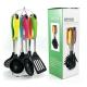 Sustainable Rotating Stand Kitchen Gadgets Nylon Kitchen Utensils Set with Performance