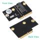 M.2 NGFF Key E To Half-Size Mini PCI-E Adapter For WiFi6 AX200, Card And Y510P Model