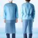 ISO 13485 blue Waterproof Patient 25GSM Disposable Lab Coats