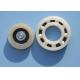 POM / PA66 High Precision Plastic Plain Bearings With Glass Stainless Balls