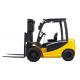 AC / DC Type Electric Forklift Truck 2000kg With Full Free Lifting 3280kg Service Weight