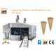 Motor Drived Wafer Cone Production Line Produce High Standard Products