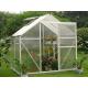 Slide Doors 4mm UV Twin-wall Polycarbonate Portable Garden Greenhouse Kits 6' X 4'