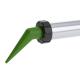 Plastic Green Bent Cone Silicone Sealant  Nozzle For Sausage B-Type Caulking Guns