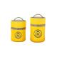 Yellow Duck Food Stainless Airtight Containers 316LSS Double Insulated With Size Is 10*15.5*10 cm And Weight Is 215 Gram