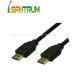 Black  HDMI to HDMI Cable with Ethernet Support 3D