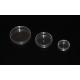 Transparent Plastic Culture Dish Round Shape 35 mm 60 mm 70mm 100 mm