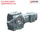 148.15 3HP Drive Helical Bevel Gear Motor Reducer DRN71MS4 0.75KW With Brake