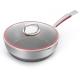 Factory Direct Sale Silver Triply Stainless Steel Induction Cooker Fry Pan Nonstick Frying Pans